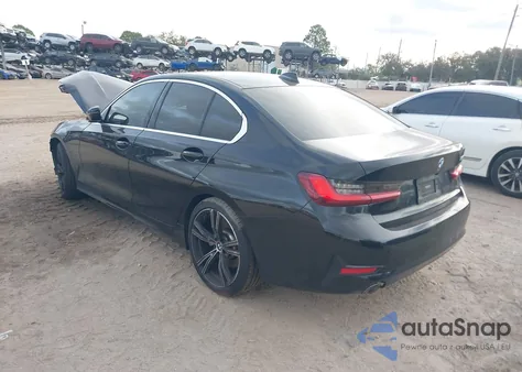 2022 BMW 330I z USA, uszkodzony, nr VIN 3MW5R1J02N8C57073